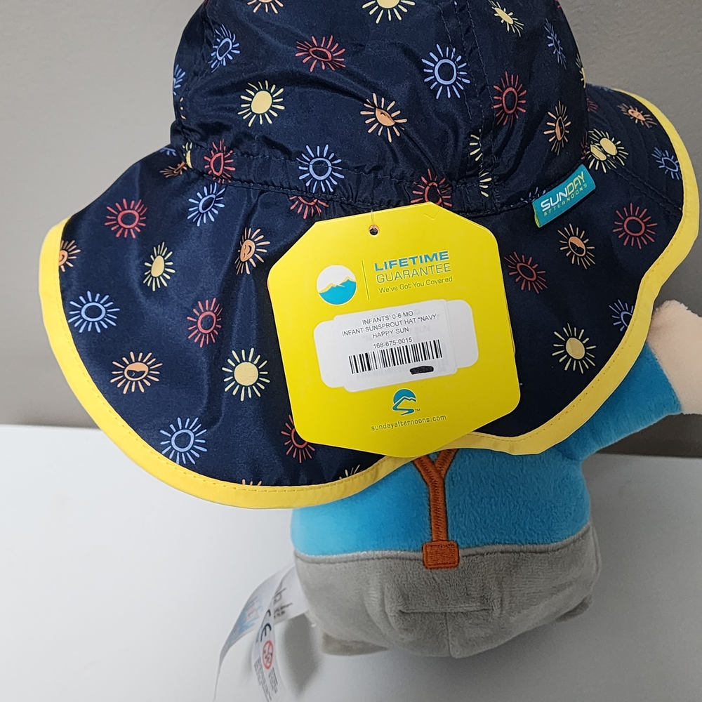 Colorful Sun Patterned Hat - Picture 6 of 8